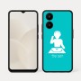 כיסוי בעיצוב אישי עם השם שלך לדגם - Realme 15x 5G בעיצוב אזור מוזיקה של די ג'יי