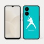 כיסוי בעיצוב אישי עם השם שלך לדגם - Realme 15x 5G בעיצוב שחקן בייסבול