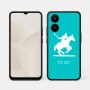 כיסוי בעיצוב אישי עם השם שלך לדגם - Realme 15x 5G בעיצוב שחקן פולו - סוס