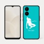 כיסוי בעיצוב אישי עם השם שלך לדגם - Realme 15x 5G בעיצוב סקי