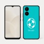 כיסוי בעיצוב אישי עם השם שלך לדגם - Realme 15x 5G בעיצוב כדורגל כדור כדורגל