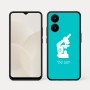 כיסוי בעיצוב אישי עם השם שלך לדגם - Realme 15x 5G בעיצוב מיקרוסקופ
