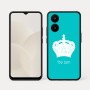 כיסוי בעיצוב אישי עם השם שלך לדגם - Realme 15x 5G בעיצוב כתר מלכותי