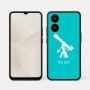 כיסוי בעיצוב אישי עם השם שלך לדגם - Realme 15x 5G בעיצוב טלסקופ