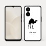 כיסוי בעיצוב אישי עם השם שלך לדגם - Realme 15x 5G בעיצוב גמל