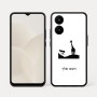 כיסוי בעיצוב אישי עם השם שלך לדגם - Realme 15x 5G בעיצוב ג'ירפה באפריקה