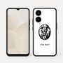 כיסוי בעיצוב אישי עם השם שלך לדגם - Realme 15x 5G בעיצוב פני אריה