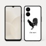 כיסוי בעיצוב אישי עם השם שלך לדגם - Realme 15x 5G בעיצוב תרנגול