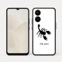 כיסוי בעיצוב אישי עם השם שלך לדגם - Realme 15x 5G בעיצוב עקרב