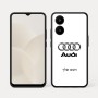 כיסוי בעיצוב אישי עם השם שלך לדגם - Realme 15x 5G בעיצוב אאודי