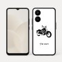 כיסוי בעיצוב אישי עם השם שלך לדגם - Realme 15x 5G בעיצוב הארלי-דיווידסון