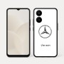 כיסוי בעיצוב אישי עם השם שלך לדגם - Realme 15x 5G בעיצוב מרצדס-בנץ