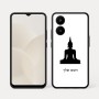 כיסוי בעיצוב אישי עם השם שלך לדגם - Realme 15x 5G בעיצוב בודה