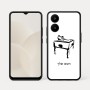 כיסוי בעיצוב אישי עם השם שלך לדגם - Realme 15x 5G בעיצוב שחקן ביליארד