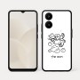 כיסוי בעיצוב אישי עם השם שלך לדגם - Realme 15x 5G בעיצוב מחזמר אנג'ל 2