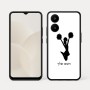 כיסוי בעיצוב אישי עם השם שלך לדגם - Realme 15x 5G בעיצוב מעודדת
