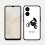 כיסוי בעיצוב אישי עם השם שלך לדגם - Realme 15x 5G בעיצוב מוטוקרוס
