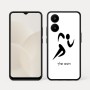 כיסוי בעיצוב אישי עם השם שלך לדגם - Realme 15x 5G בעיצוב רצים אולימפיים