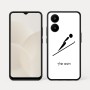 כיסוי בעיצוב אישי עם השם שלך לדגם - Realme 15x 5G בעיצוב קפיצת סקי אולימפית
