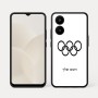 כיסוי בעיצוב אישי עם השם שלך לדגם - Realme 15x 5G בעיצוב אולימפי
