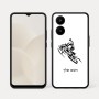 כיסוי בעיצוב אישי עם השם שלך לדגם - Realme 15x 5G בעיצוב אופנוע שלג