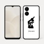 כיסוי בעיצוב אישי עם השם שלך לדגם - Realme 15x 5G בעיצוב מיקרוסקופ
