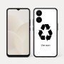 כיסוי בעיצוב אישי עם השם שלך לדגם - Realme 15x 5G בעיצוב למחזר