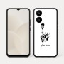 כיסוי בעיצוב אישי עם השם שלך לדגם - Realme 15x 5G בעיצוב פסל החירות
