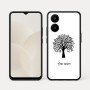 כיסוי בעיצוב אישי עם השם שלך לדגם - Realme 15x 5G בעיצוב עץ