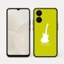 כיסוי בעיצוב אישי עם השם שלך לדגם - Realme 15x 5G בעיצוב גיטרה