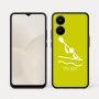 כיסוי בעיצוב אישי עם השם שלך לדגם - Realme 15x 5G בעיצוב קיאק אולימפי
