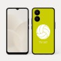 כיסוי בעיצוב אישי עם השם שלך לדגם - Realme 15x 5G בעיצוב כדור כדורעף