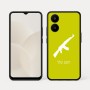 כיסוי בעיצוב אישי עם השם שלך לדגם - Realme 15x 5G בעיצוב אק 47