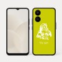 כיסוי בעיצוב אישי עם השם שלך לדגם - Realme 15x 5G בעיצוב סנטה קלאוס