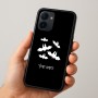 כיסוי בעיצוב אישי עם השם שלך לדגם - Realme 15x 5G בעיצוב עטלפים