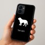 כיסוי בעיצוב אישי עם השם שלך לדגם - Realme 15x 5G בעיצוב כלב