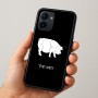 כיסוי בעיצוב אישי עם השם שלך לדגם - Realme 15x 5G בעיצוב חזיר