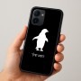 כיסוי בעיצוב אישי עם השם שלך לדגם - Realme 15x 5G בעיצוב פינגווין