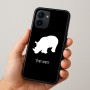 כיסוי בעיצוב אישי עם השם שלך לדגם - Realme 15x 5G בעיצוב קרנף