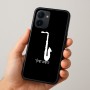 כיסוי בעיצוב אישי עם השם שלך לדגם - Realme 15x 5G בעיצוב סקסופון