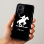 כיסוי בעיצוב אישי עם השם שלך לדגם - Realme 15x 5G בעיצוב שחקן פולו - סוס
