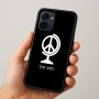 כיסוי בעיצוב אישי עם השם שלך לדגם - Realme 15x 5G בעיצוב גלובוסי שלום
