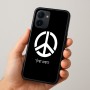 כיסוי בעיצוב אישי עם השם שלך לדגם - Realme 15x 5G בעיצוב סמל השלום