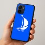 כיסוי בעיצוב אישי עם השם שלך לדגם - Realme 15x 5G בעיצוב סירה