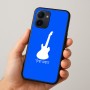 כיסוי בעיצוב אישי עם השם שלך לדגם - Realme 15x 5G בעיצוב גיטרה