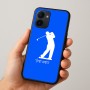 כיסוי בעיצוב אישי עם השם שלך לדגם - Realme 15x 5G בעיצוב שחקן גולף