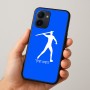 כיסוי בעיצוב אישי עם השם שלך לדגם - Realme 15x 5G בעיצוב זורק כידון