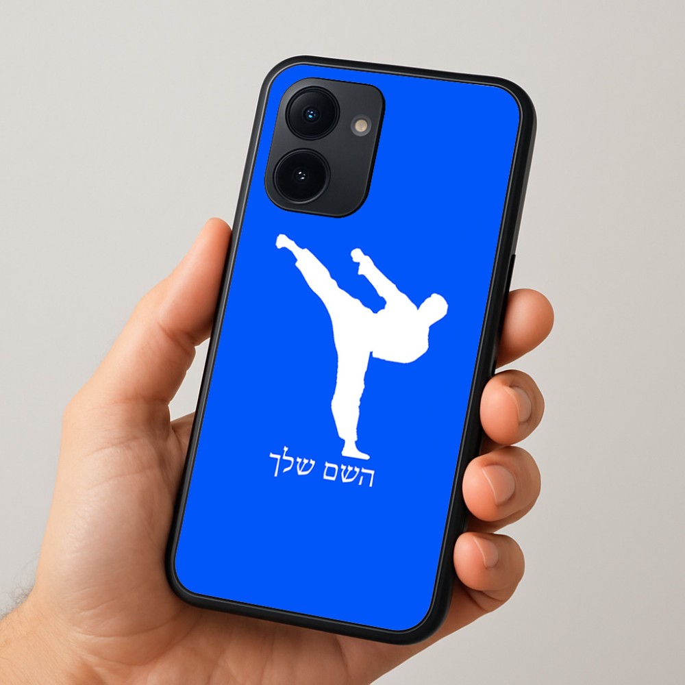 כיסוי בעיצוב אישי עם השם שלך לדגם - Realme 15x 5G בעיצוב קרטה