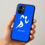 כיסוי בעיצוב אישי עם השם שלך לדגם - Realme 15x 5G בעיצוב רצים אולימפיים