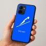 כיסוי בעיצוב אישי עם השם שלך לדגם - Realme 15x 5G בעיצוב קפיצת סקי אולימפית